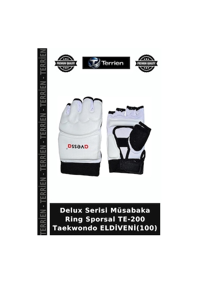 Özel Seri Te-200 Taekwondo Eldiveni 100 Dojo Sporsal Savunma Çok Renkli