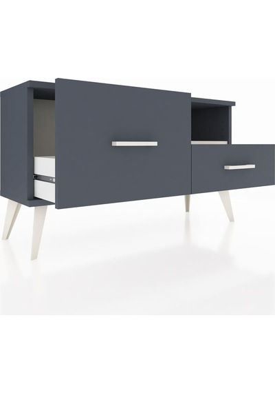 Arges Şifonyer Tek Raflı 2 Çekmeceli 88x30x48 Antrasit-aytaşı/antrasit Aytaşı/antrasit Arges Şifonyer Tek Raflı 2 Çekmeceli 88x30x48 Antrasit-aytaşı/antrasit Aytaşı/antrasit