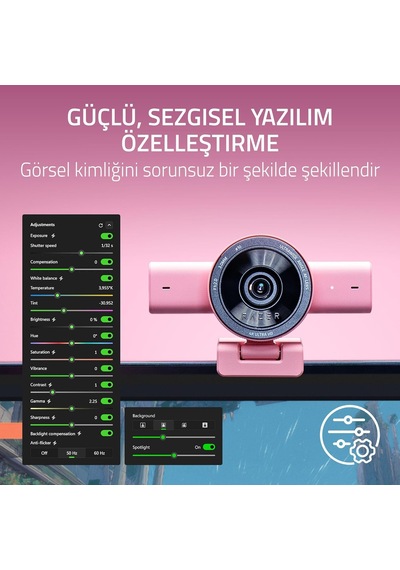 Razer Kiyo V2 - Ai Destekli Otomatik Çerçeveleme Özelliğine Sahip