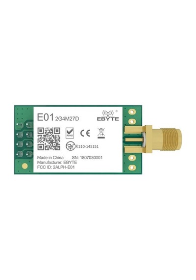 Ebyte E01-2g4m27d Nrf24l01p 2.4 - 2.525 Ghz 5km Menzilli Lora Modülü