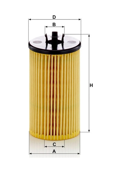 Hu 612/2 X - Yağ Filtresi - Mann Fılter