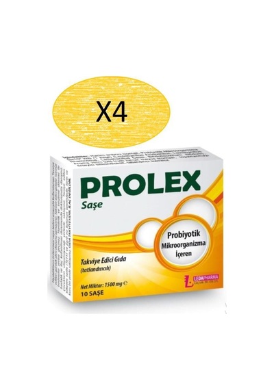 Ledapharma Prolex 10 Saşe Probiyotik 4 Adet