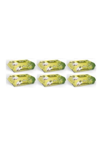 Sleepy Islak Mendil Zeytinyağlı 90 Lı X 6 Toplam 540 Adet Mendil Tekli