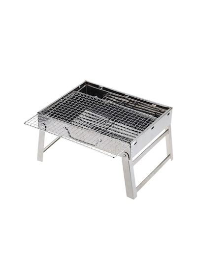 Madfox Roadtrip Portatif Katlanır Bbq Mangal Silver Çok Renkli