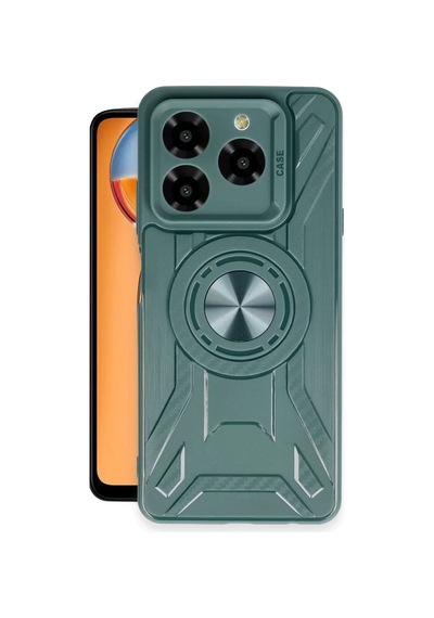 Newface General Mobile Era 30 Kılıf Lincoln Silikon - Koyu Yeşil Resimdeki
