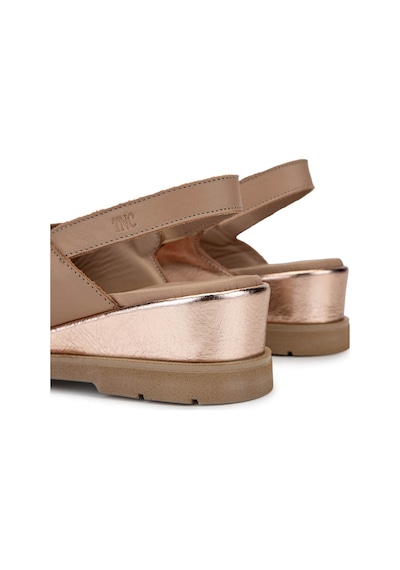 Tamer Tanca Kadın Hakiki Deri Nude Topuklu Sandalet 1109 M591 Bn Sndlt Y25 Nude/rose Nude