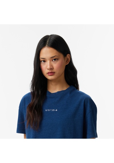 United4 Unıted4 Regular Fit Kadın Lacivert T-shirt Suu Lacivert
