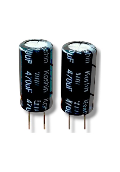 470uf 25v Elektrolitik Kondansator 8x12mm 10 Pcs Adet
