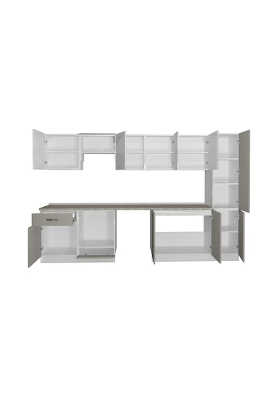 Decoraktiv Elite 325 Ankastre Fırın Modüllü Mdf Hazır Mutfak Dolabı - Tezgah Dahil - Kumtaşı - Beyaz Bej Decoraktiv Elite 325 Ankastre Fırın Modüllü Mdf Hazır Mutfak Dolabı - Tezgah Dahil - Kumtaşı - Beyaz Bej