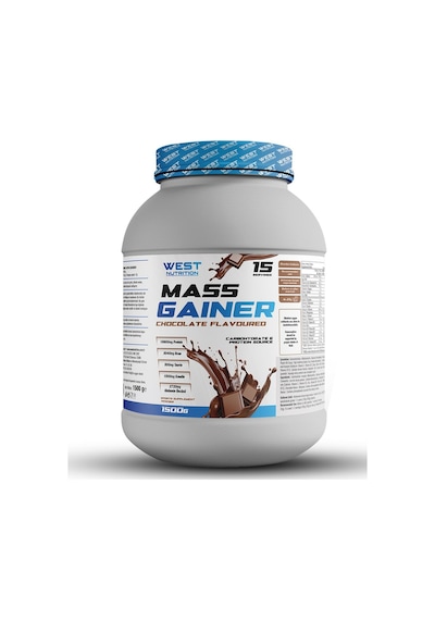 West Nutrition Mass Gainer Karbonhidrat Tozu 1500 Gr 15 Servis + Hediye