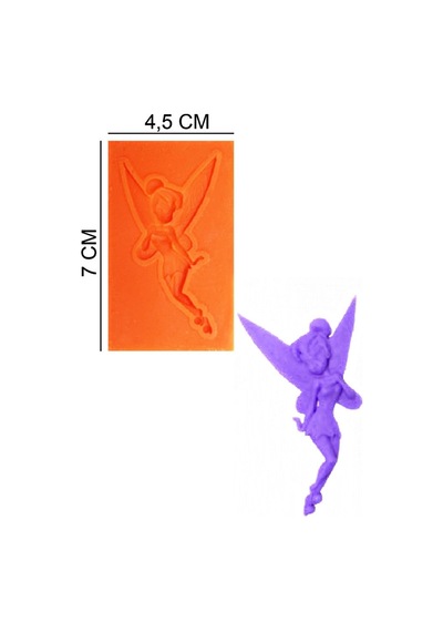 Tinker Bell Silikon Şeker Hamuru, Sabun, Mum Kalıp