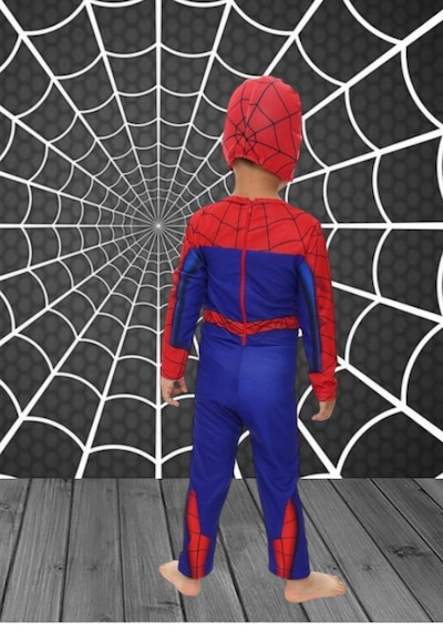 Bebeminyon Örümcek Adam / Spiderman Çocuk Kostümü