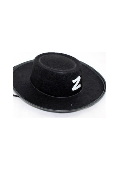 Zorro Şapkası Yetişkin Çok Renkli