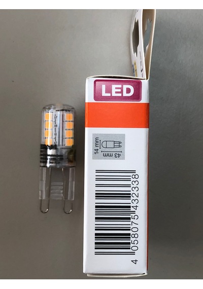 Osram 3 Adet G9 Led Lamba 220v 2,6w 30w 320 Lümen 2700 Kelvin Sar