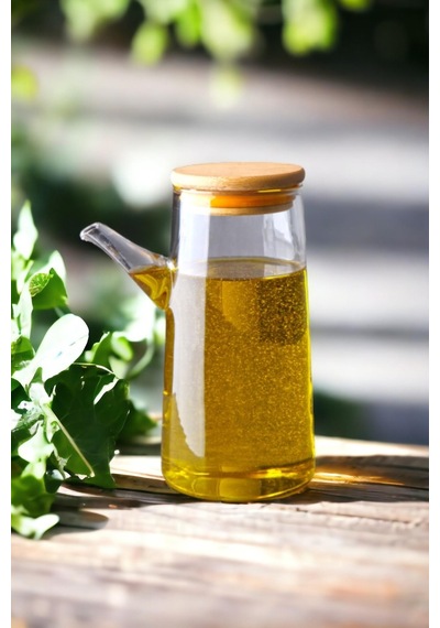 Borosilikat Cam Yağlık Sirkelik 330ml 3826