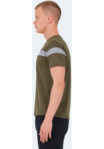 Slazenger OMIQ IN Erkek  Haki Tişört