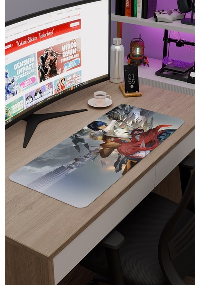 Metaphor: Refantazio Dikişli Kauçuk Oyuncu Mousepad V1 - 70x30 Xl Gaming Mouse Pad