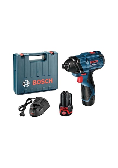 Bosch Professional GDR 120-LI 12 Volt 2Ah Çift Akülü Darbeli Somun Sıkma - Çantalı - 06019F0001