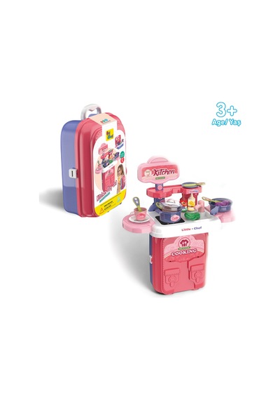 Ogi Mogi Toys Mutfak Oyun Seti 2 Si 1 Arada Taşınabilir Sırt Çantası
