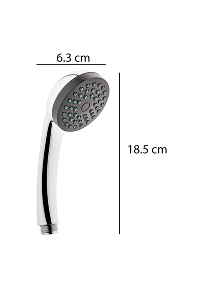 Caprice Duş Başlığı + L Mafsal + Duş Hortumu Duş Takımı Duş Seti Plastik Diğer