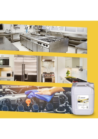 Degreaser 10 L Kullanıma Hazır Yağ Ve Kir Çözücü Etkili Formül Diğer