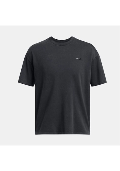 Under Armour M Hw Os Logo Wash Ss Erkek T-shirt 1389147-001 Siyah
