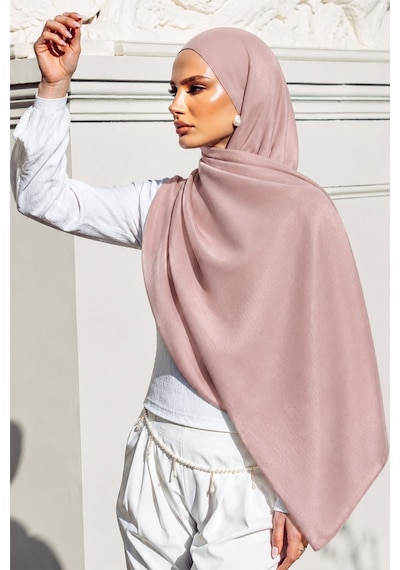 Olcay İpek Organze Abiye Şal Pudra 105