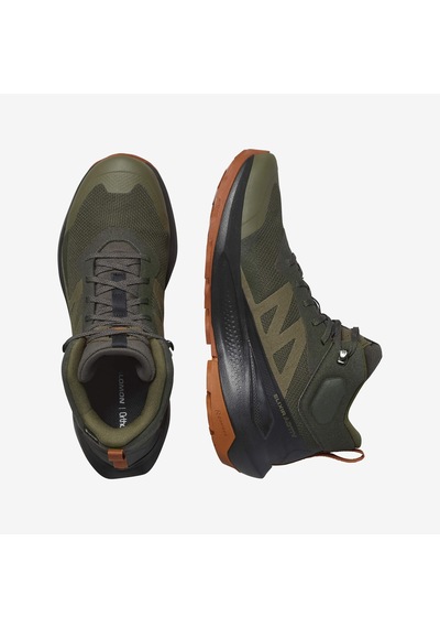 Salomon Elıxır Actıv Mıd Gore-tex Erkek Outdoor Botu Peat L47560300 Yeşil