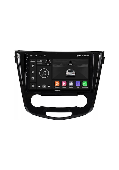 Nissan Qashqai Dijital Klima Android Multimedya Sistemi 4-64 Clarion 2014-2021 9"