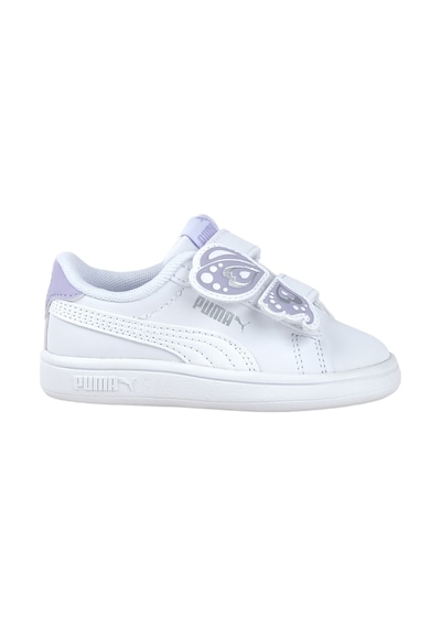 Puma Smash 3.0 Butterfly Toddlers Bebek Beyaz Spor Ayakkabı 394804-02 Beyaz