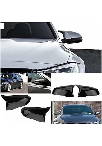 Bmw 4 Serisi F32 – F33 – F36 Ayna Kapağı (Piano Black)