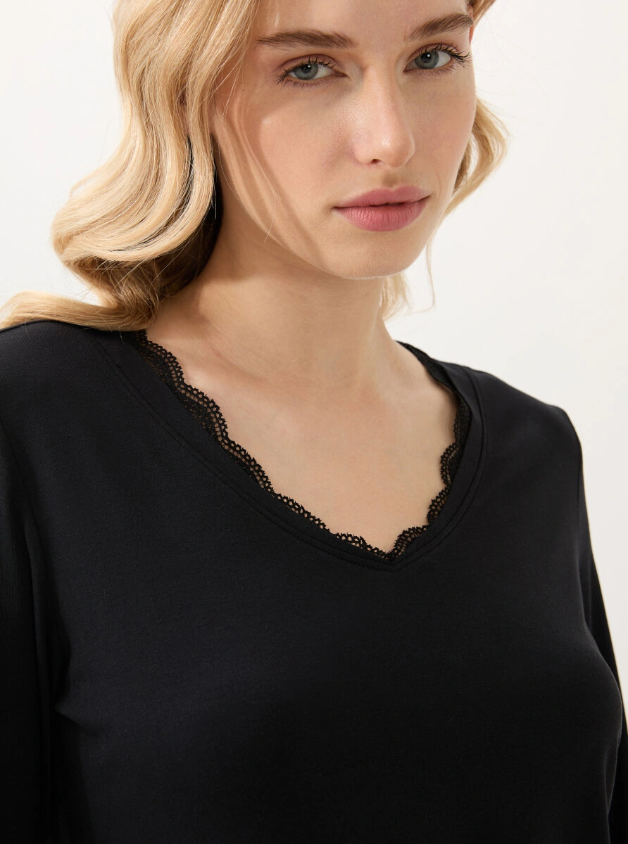 Blackspade Kadın Pijama Takımı 51927 - Siyah Siyah Blackspade Kadın Pijama Takımı 51927 - Siyah Siyah