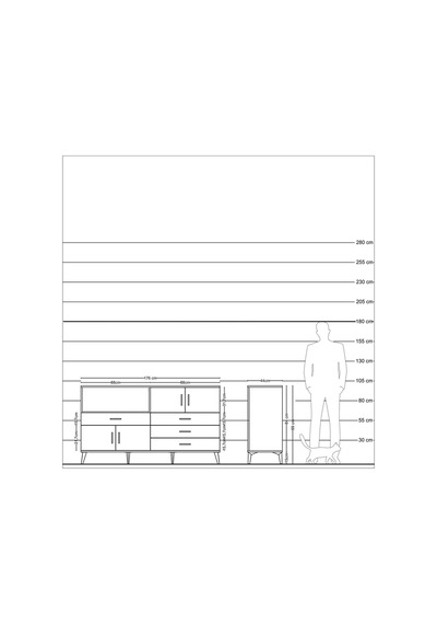 Hyperion Konsol 2 Raflı 4 Çekmeceli 4 Kapaklı 176x44x99 Çam-antrasit/çam Atlas Çam/antrasıt - Atlas Çam Hyperion Konsol 2 Raflı 4 Çekmeceli 4 Kapaklı 176x44x99 Çam-antrasit/çam Atlas Çam/antrasıt - Atlas Çam