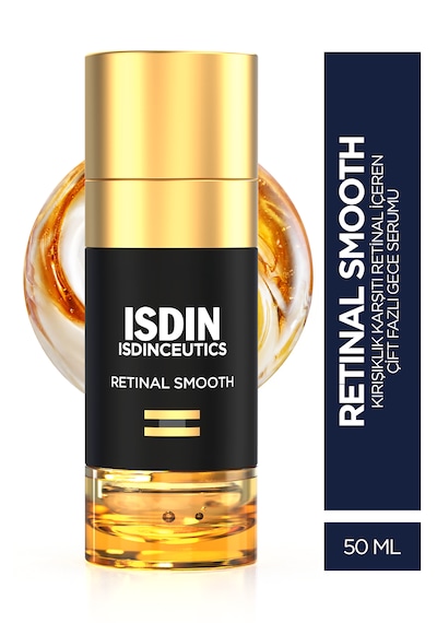 Yeni Başlayanlar İçin Kırışıklık Karşıtı Ve Aydınlatıcı Etkili Retinal İçeren Çift Fazlı Serum - Retinal Smooth 50 Ml