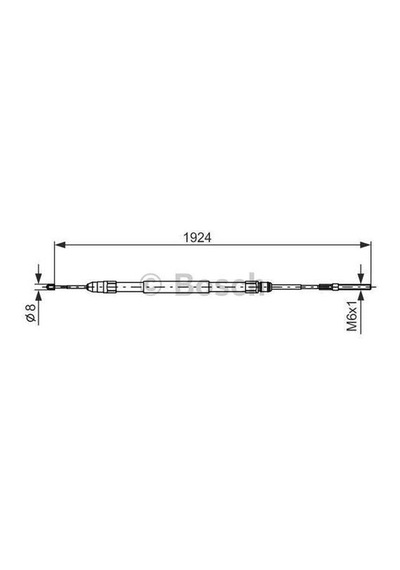Bosch 1987477693 Fren Teli 1934 Mm 34401166234 -