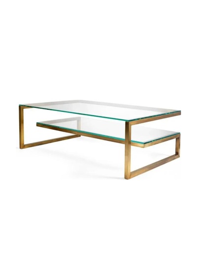Gonca Gold Metal Orta Sehpa