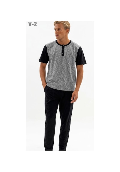 Kly Battal Erkek Pijama Takımı 2205 İndigo