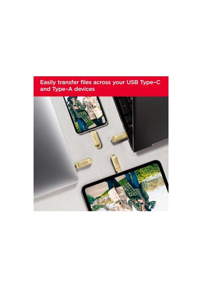 Sandisk Ultra Dual Drive Luxe 512gb Sdddc4-512g-g46gd Type-c Gold