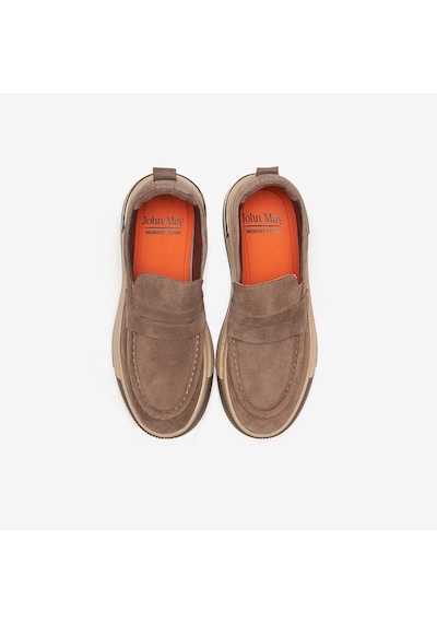 Vizon Süet Sneaker Erkek Ka-alfa8204 John May Alfa
