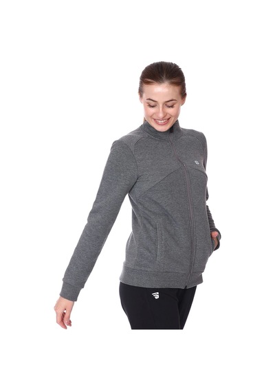 Sportive Raswomust Kadin Antrasit Günlük Stil Sweatshirt 711209-ant Siyah