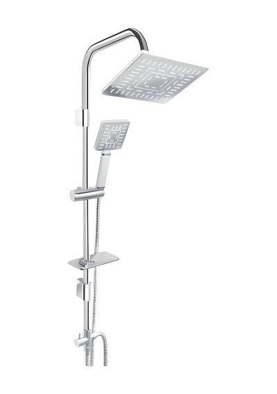 Tetra Kare Tall Duş Seti Çok Renkli
