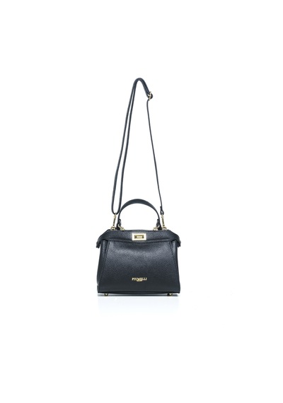 Çapraz Çanta Kadın Sharon S Piumelli Milano Bag D28 Black Siyah