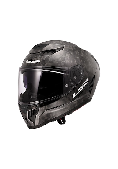 Ls2 Dragon Karbon Forged Kask Siyah