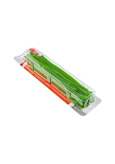 Yeşil Plastik Kablo Bağı 200mm X 2.5mm 20 Adet Dayanıklı Cırt Kelepçe Kablo Düzenleme V Standart