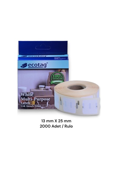 Dymo Muadil 24X12MM Çok Amaçlı Etiket 2000 Adet Lw-450