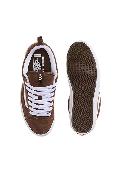 Vans Skate Old Skool 36 + Unisex Günlük Ayakkabı Vn000z3sfst1 Kahverengi Kahverengi