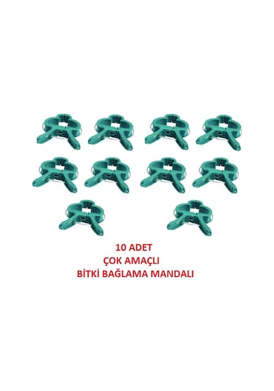 Gardenar Çok Amaçlı Bitki Bağlama Mandalı 3203 10 Adet