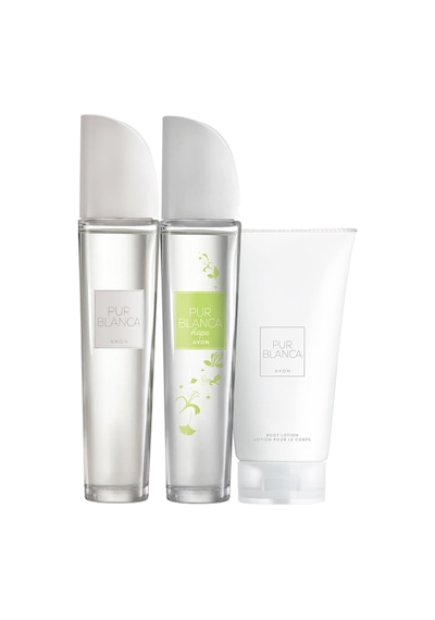Avon Pur Blanca Hope Kadın Parfüm EDT 50 ML + Pur Blanca Kadın Parfüm EDT 50 ML + Vücut Losyonu 150 ML Avon Pur Blanca Hope Kadın Parfüm EDT 50 ML + Pur Blanca Kadın Parfüm EDT 50 ML + Vücut Losyonu 150 ML