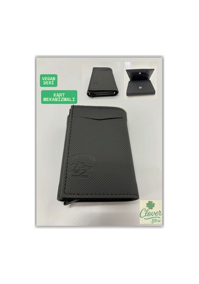 Store Erkek Cüzdan Kart Mekanizmalı Şık Ve Spor Cüzdan Gri