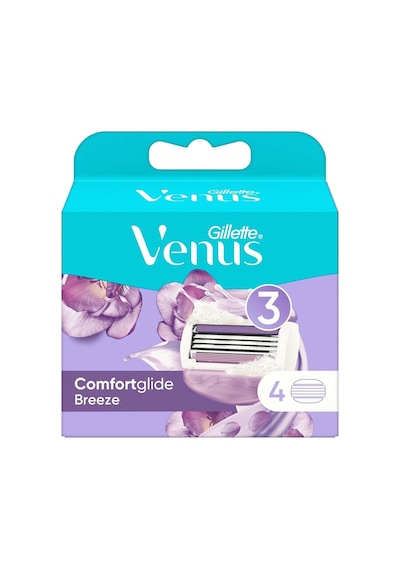 Gillette Venus Comfortglide Breeze Tıraş Makinesi + 6 Yedek Tıraş Bıçağı